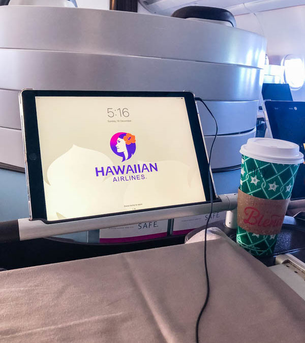 First Class Experience with Hawaiian Airlines & Why YOU might consider it for your Next Flight