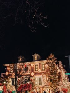 Christmas house lights