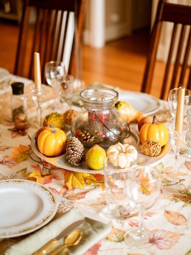 6 Fun Thanksgiving Decoration Ideas