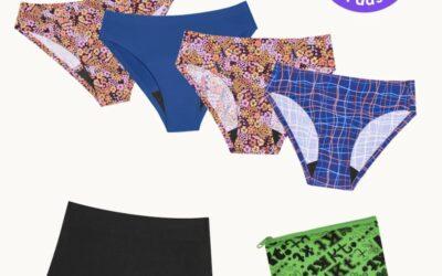 Say Goodbye to Pads and Tampons: Introducing Kt by Knix Period Underwear for Teens!