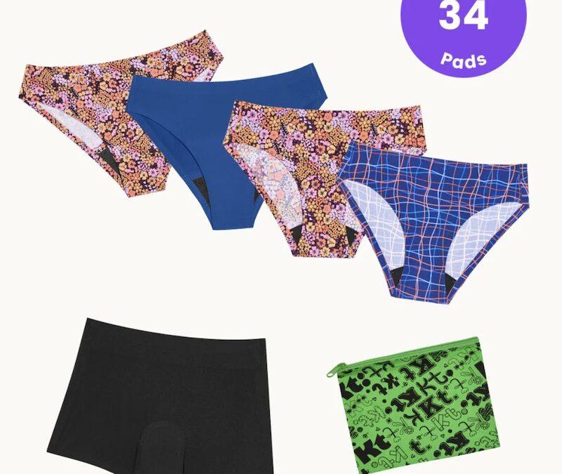 Say Goodbye to Pads and Tampons: Introducing Kt by Knix Period Underwear for Teens!