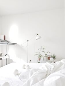 White bedroom